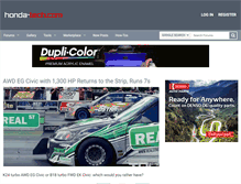Tablet Screenshot of honda-tech.com